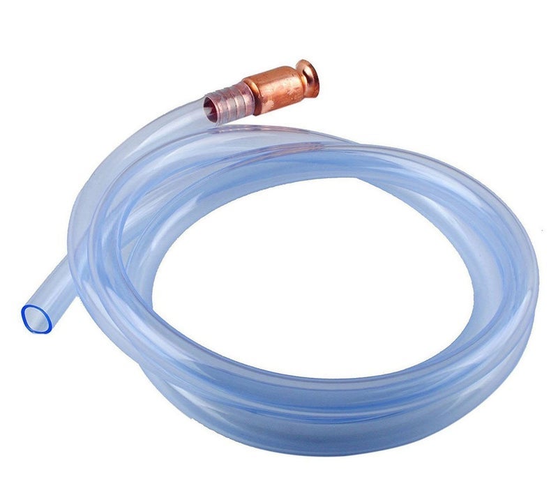 Wadoy Gas Siphon Hose Pump, Shaker Siphon for Gasoline/Fuel/Water Transfer, Safety Self Priming Hose 1/2" Valve - Image 1